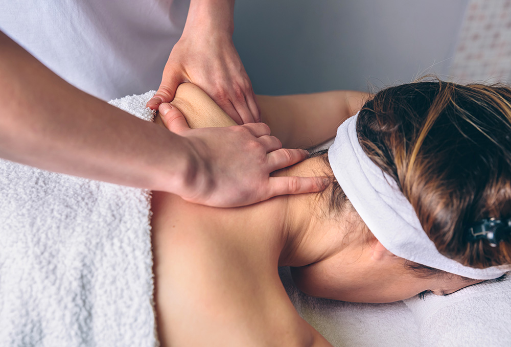Facial Massage Treatment And Spa